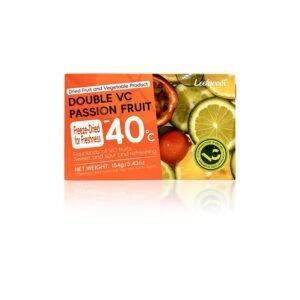 double lemon passion fruit tea freeze dried passion fruit and lemon with individually packaged rock candy