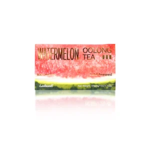 watermelon oolong tea with watermelon dragon fruit apple strawberry real fruit inside beverage