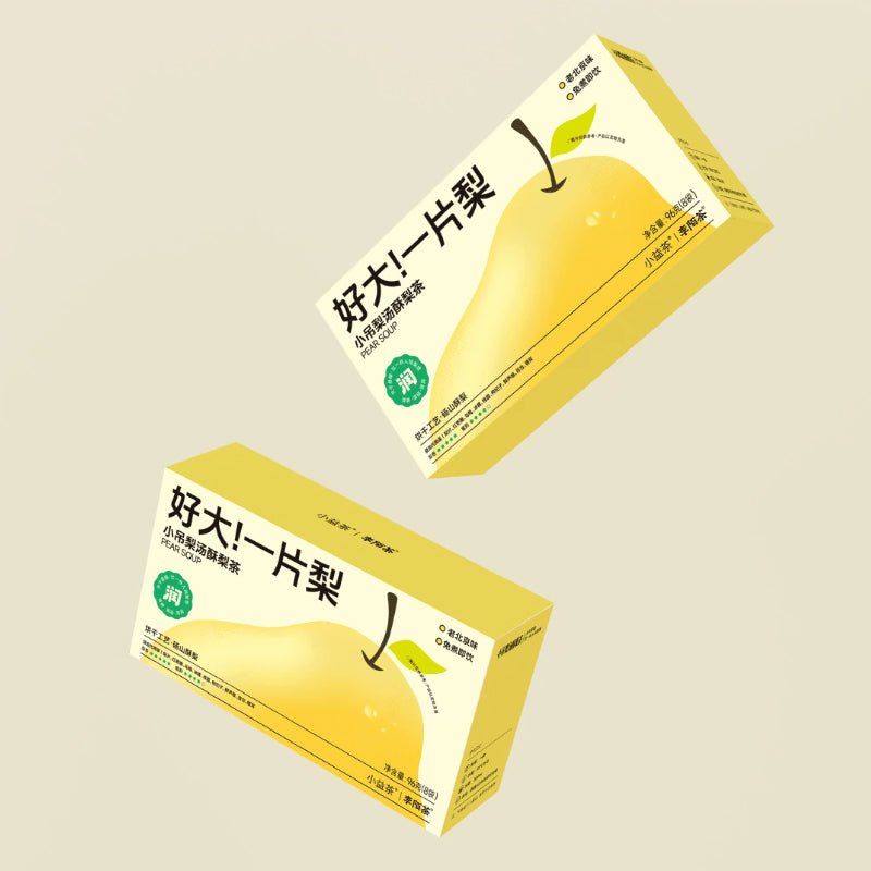 Exquisite Pear & Goji Berry Tea | Artisanal Flavored Tea with Red Dates & Rock Candy - 8 Sachets - Image 4